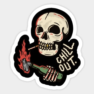 Chill out Sticker